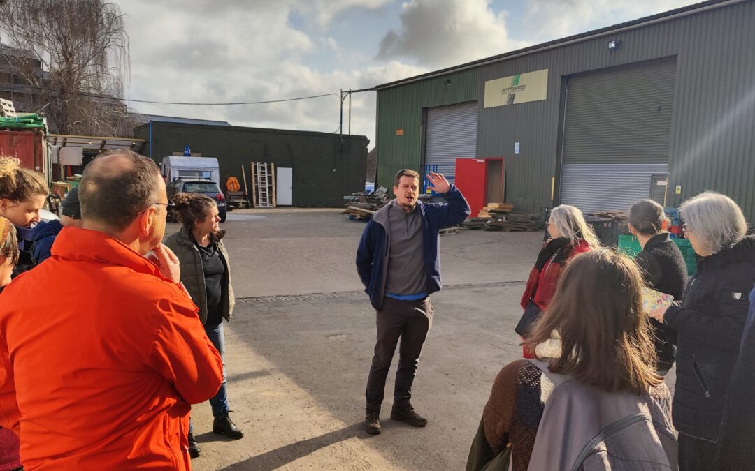 Visit to Better Food Shed with Procurement For Good