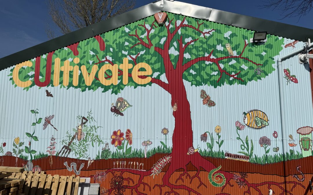 A trip to Cultivate, Powys as part of the Procurement For Good project