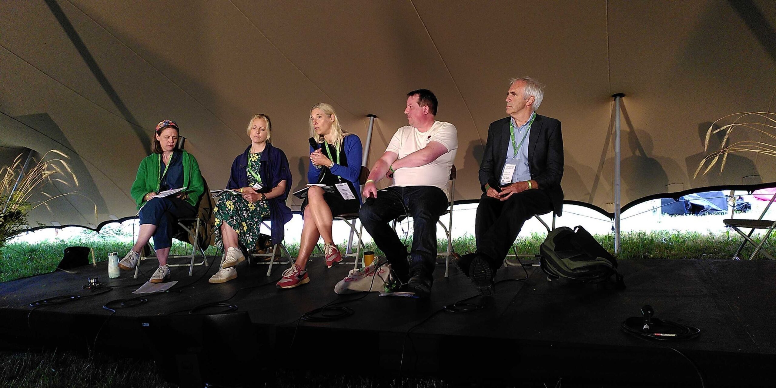 Members of the Procurement For Good project team receiving a presentation about the project from Coventry University staff